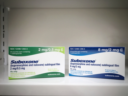 Suboxone contains buprenorphine, an opioid medication, and naloxone, an opioid antagonist. 